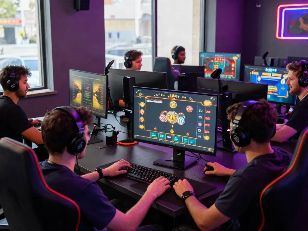 Best Crypto Casino in Canada 2026 players enjoying vibrant gaming atmosphere