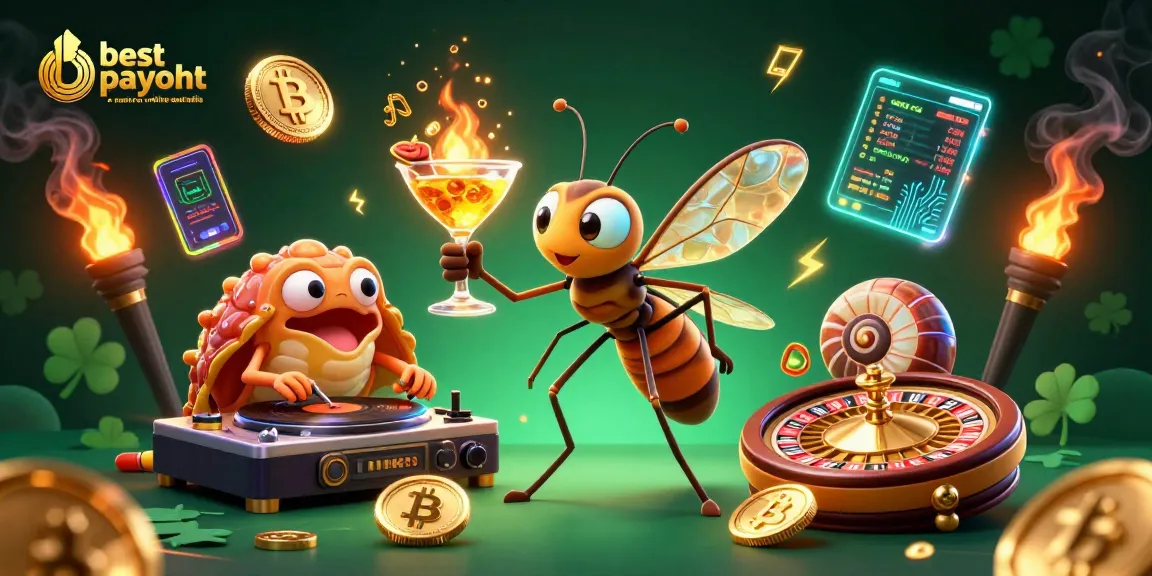 Experience the excitement at the best payout casino online Australia with unique characters and crypto elements.