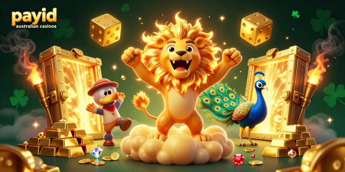 Experience exciting wins at payid australian casinos with vibrant characters and gold treasures.